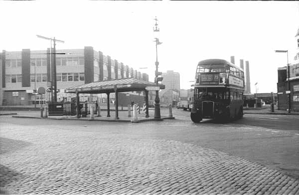 75 RT type bus, Beresford Square, Woolwich.