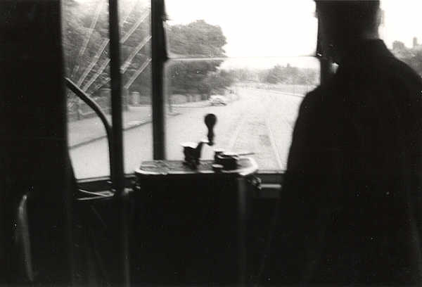 Driving tram