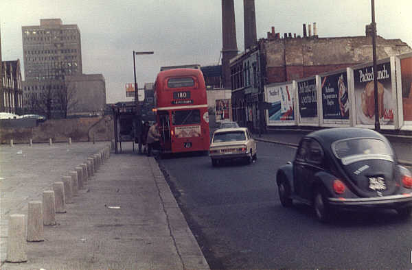 Beresford Street with 180 bus