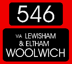 546 Woolwich via Lewisham & Eltham